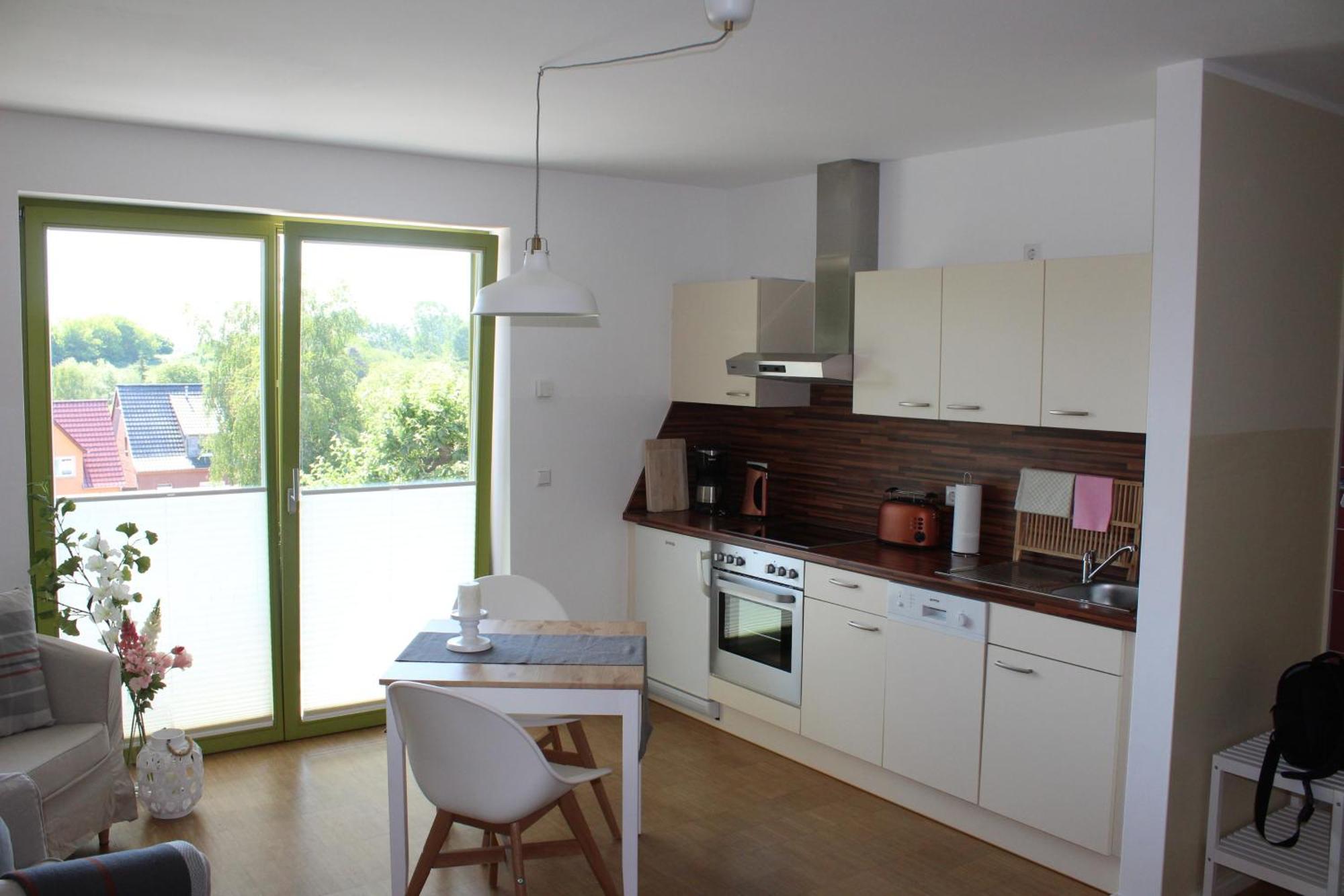 Schwalbennest Am Cafe Wunder Bar Apartman Bad Sulze Kültér fotó
