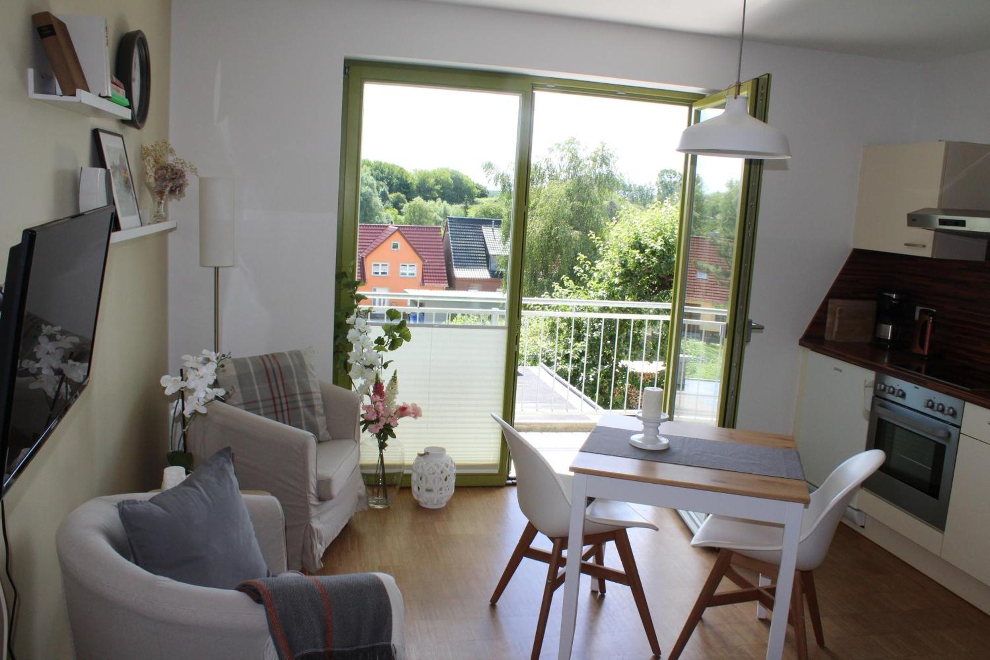 Schwalbennest Am Cafe Wunder Bar Apartman Bad Sulze Kültér fotó